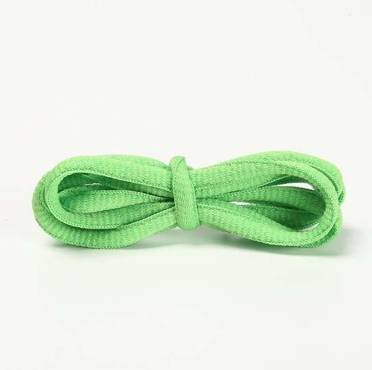 Oval shoelaces