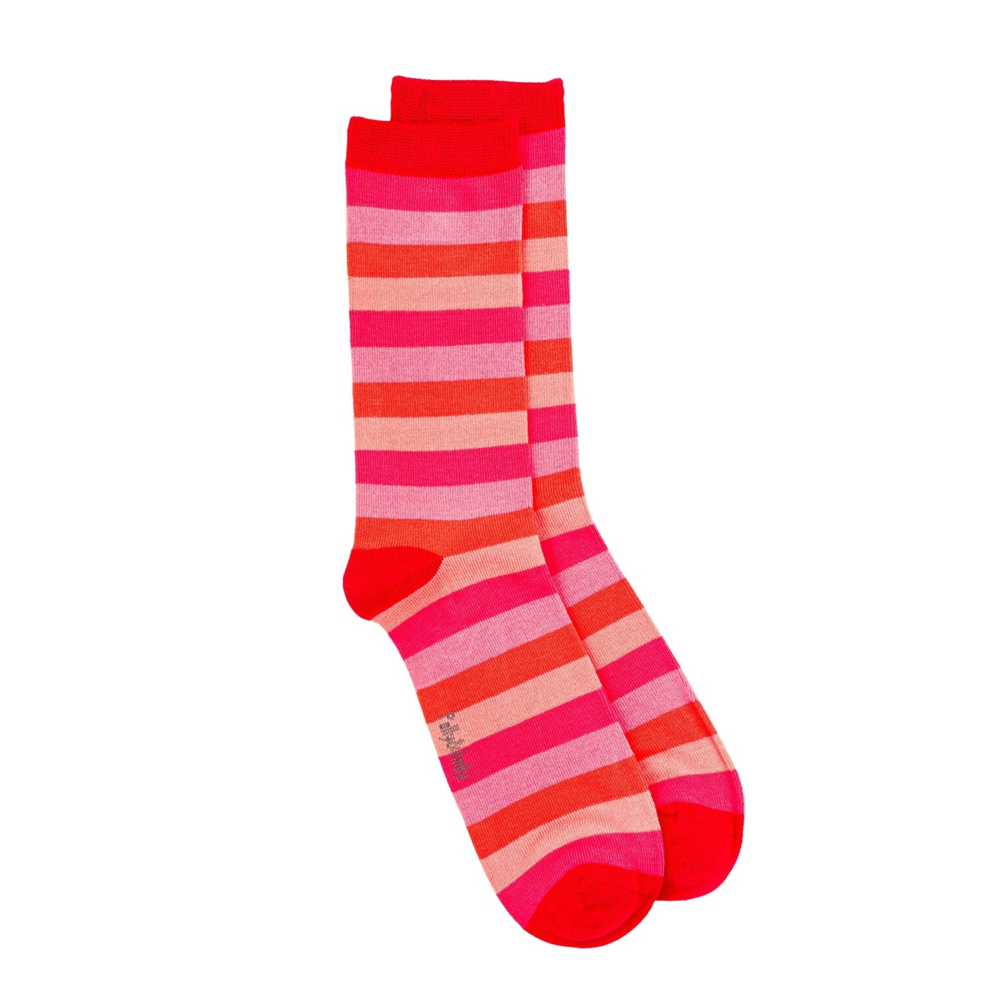 Soft Top - Bamboo Sunset Stripe Seamless Sock