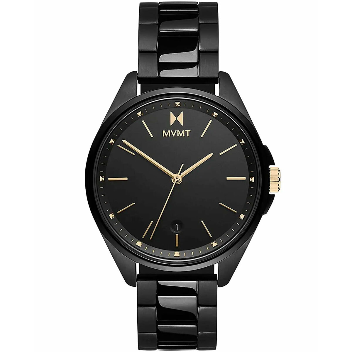 Analogue Quartz Watch for Women with Black Stainless Steel Bracelet (Ø 36 mm)