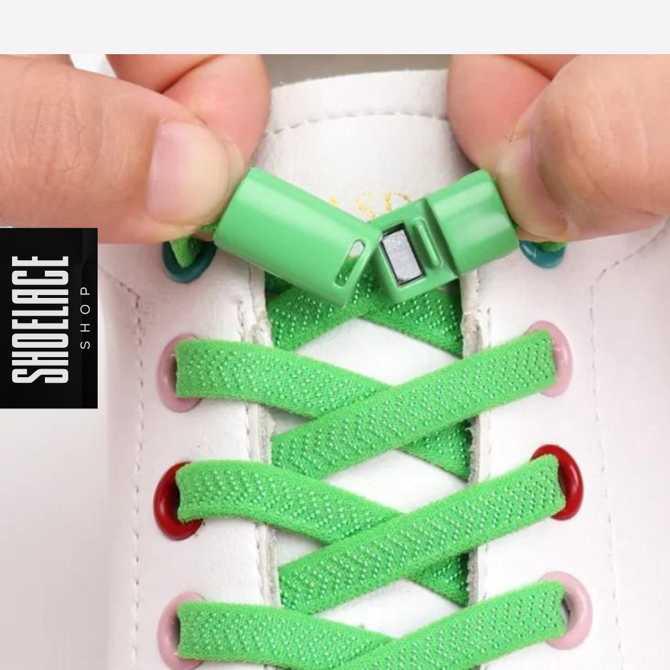 Elastic No-Tie Laces Magnetic Buckle