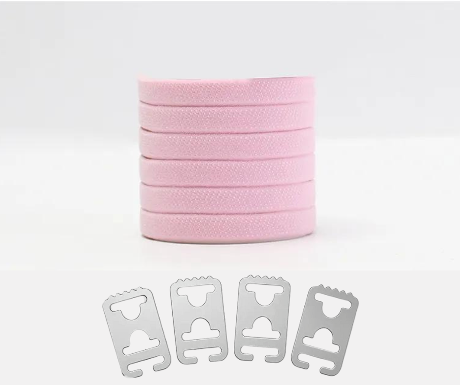Elastic No-Tie Laces Hidden Anchor