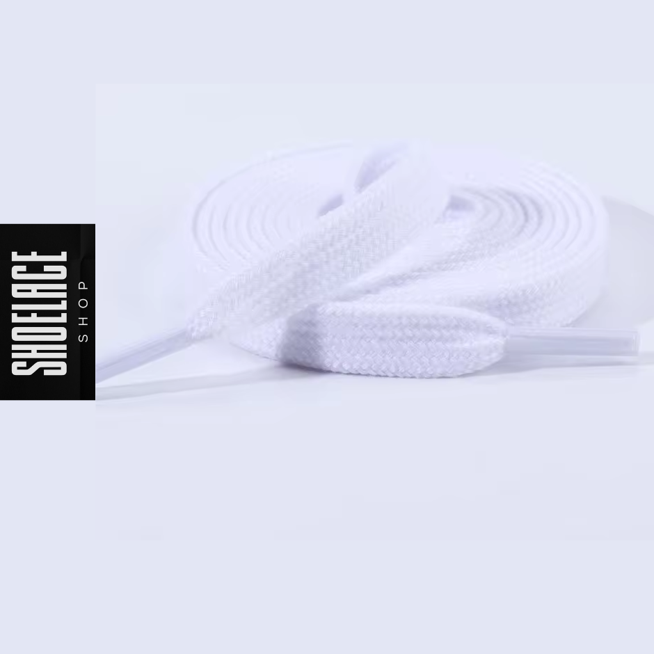 Wide Classic Retro Weave Flat Laces 10mm