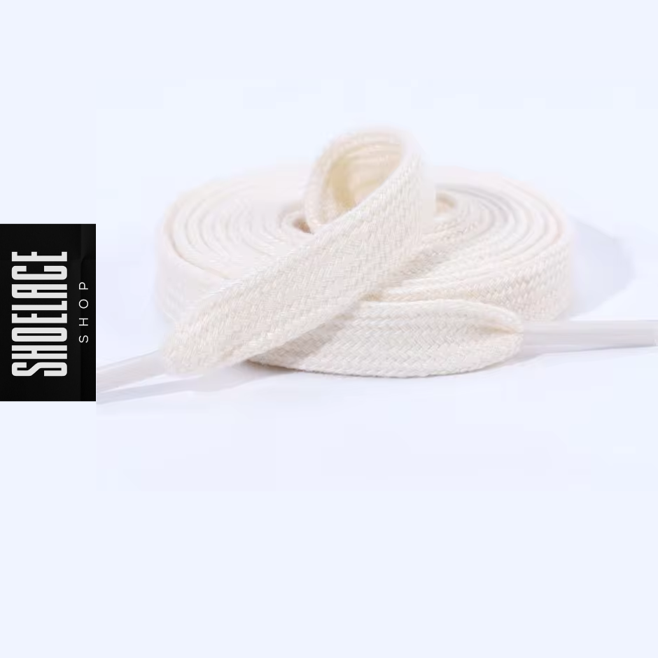 Wide Classic Retro Weave Flat Laces 10mm