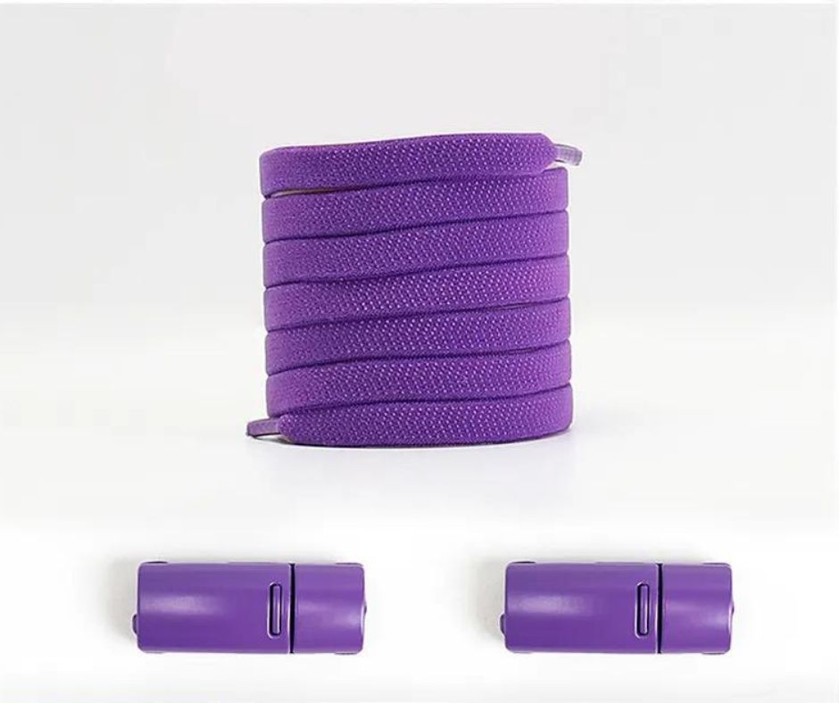 Elastic No-Tie Laces Magnetic Buckle