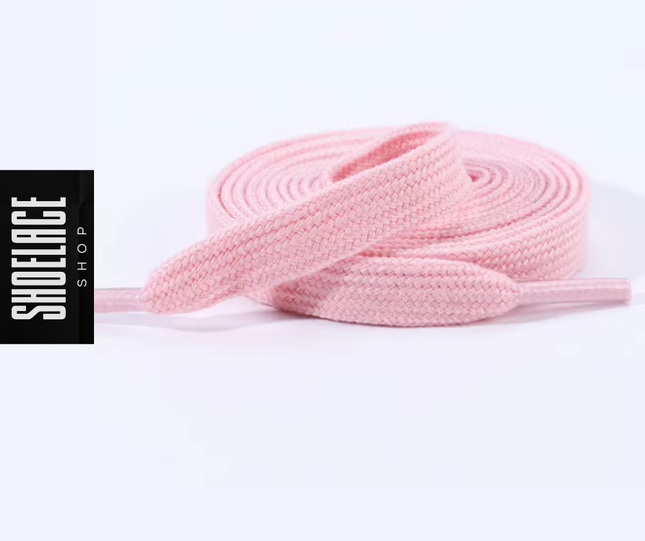 Wide Classic Retro Weave Flat Laces 10mm