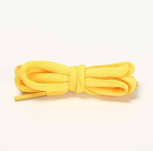 Oval shoelaces