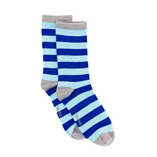 Dublin County Stripe Bamboo Sock (seamless toe)