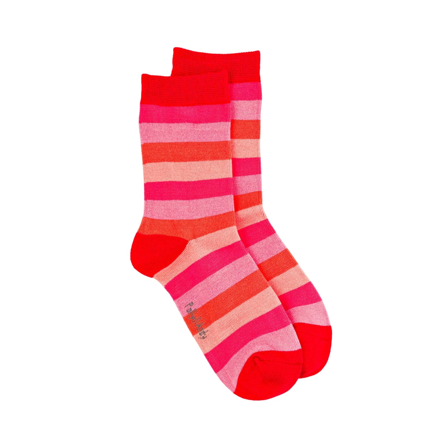 Soft Top - Bamboo Sunset Stripe Seamless Sock
