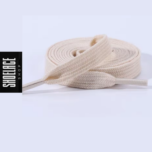 Wide Classic Retro Weave Flat Laces 10mm