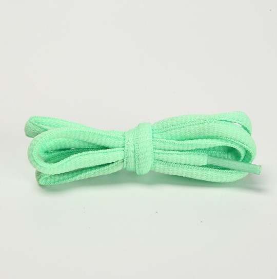 Oval shoelaces
