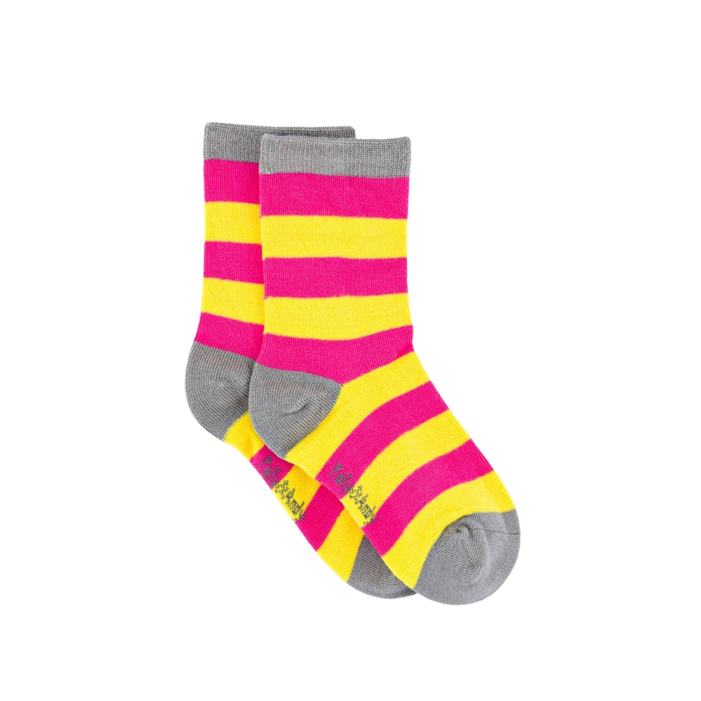 Fruit Salad Stripe Bamboo Sock (seamless toe)