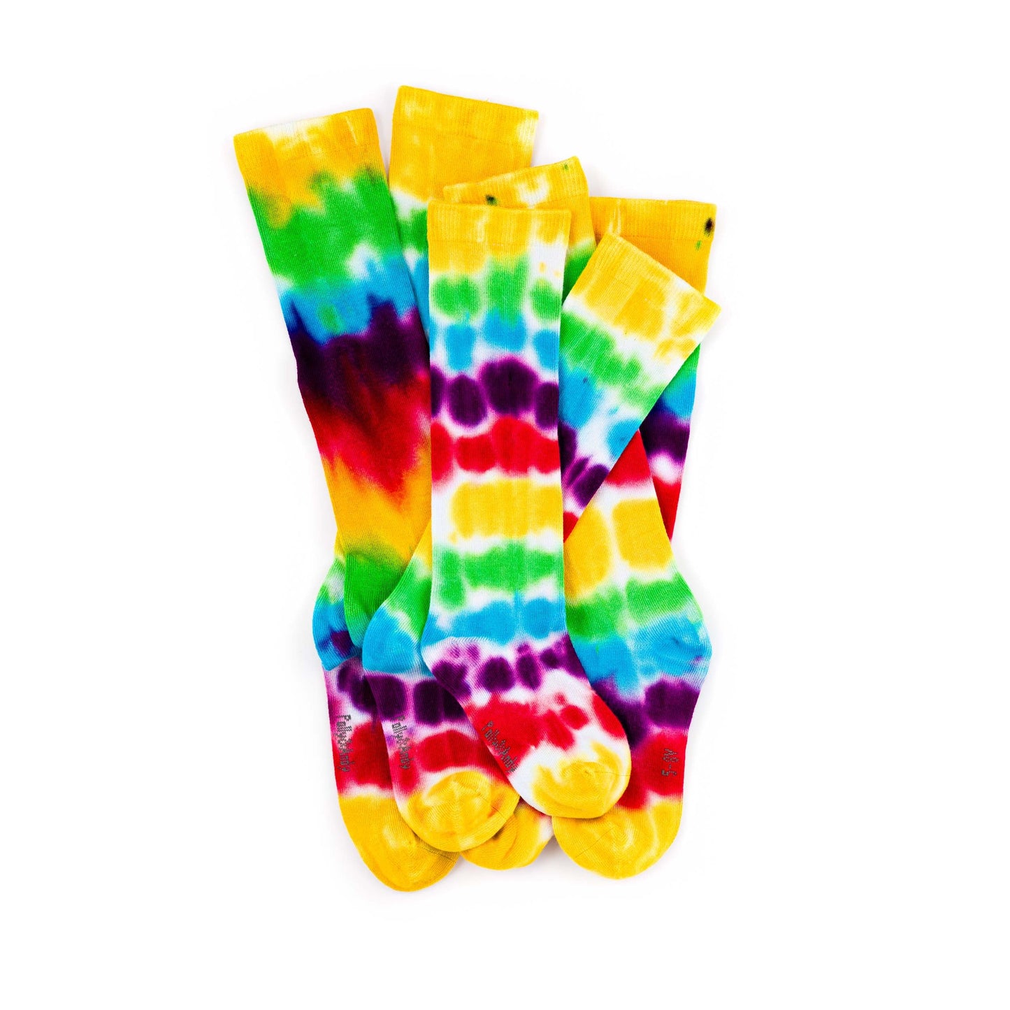 Knee High Tie Dye Bamboo Sock (seamless toe)