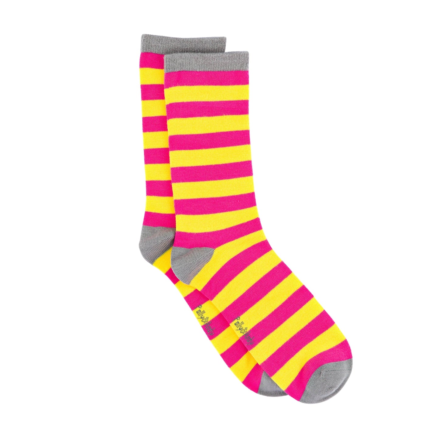 Fruit Salad Stripe Bamboo Sock (seamless toe)