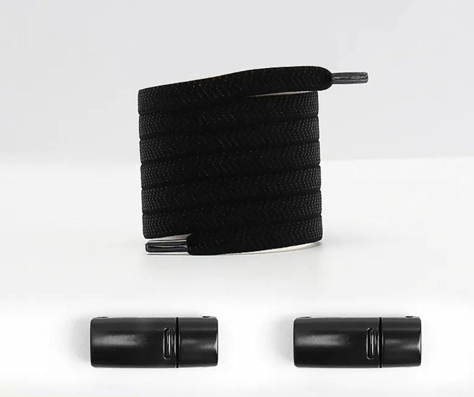 Elastic No-Tie Laces Magnetic Buckle