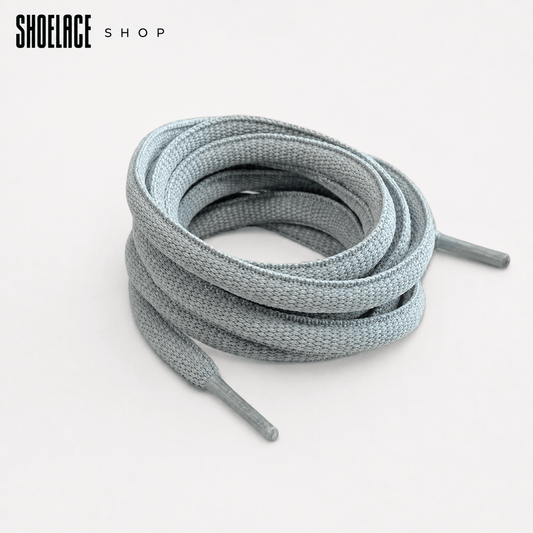 Oval shoelaces