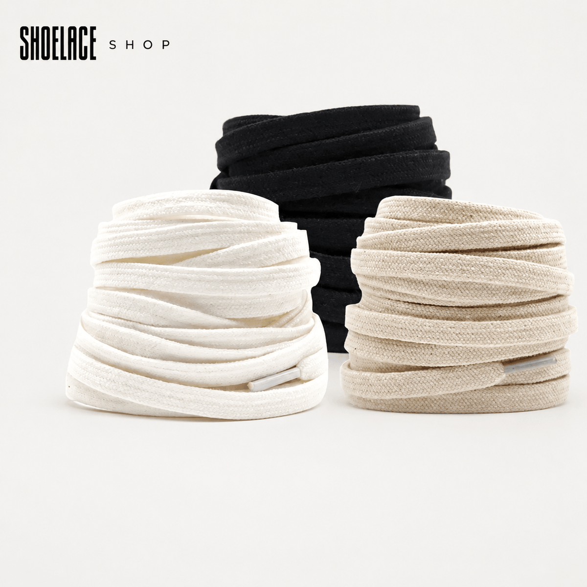 Premium Classic Retro Flat Laces 8mm