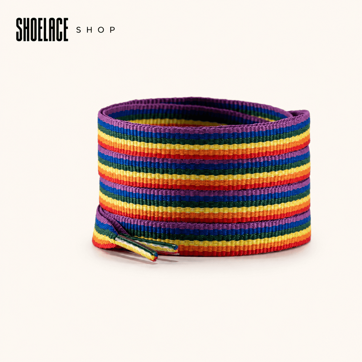 Rainbow Flat Laces