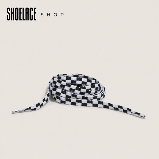 Flat Laces Checkerboard