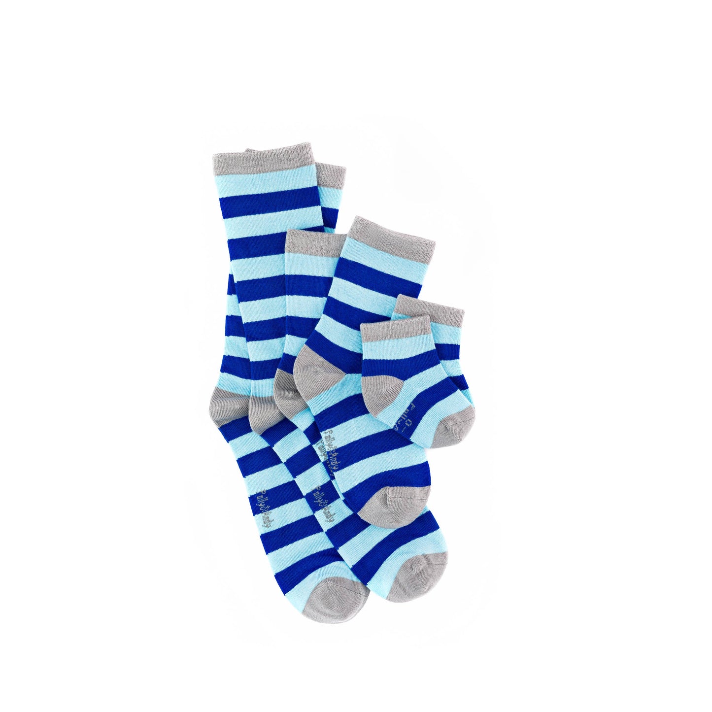 Dublin County Stripe Bamboo Sock (seamless toe)