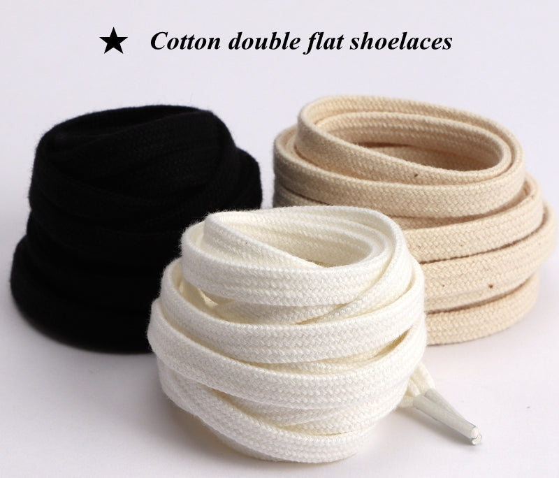 Premium Classic Retro Flat Laces 8mm