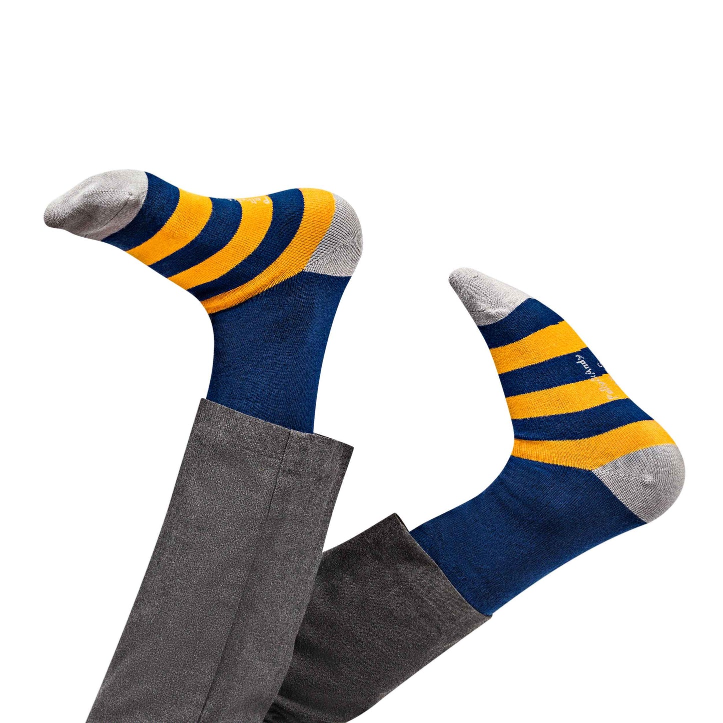 School Sneaky Navy Bamboo Socks (seamless toe)