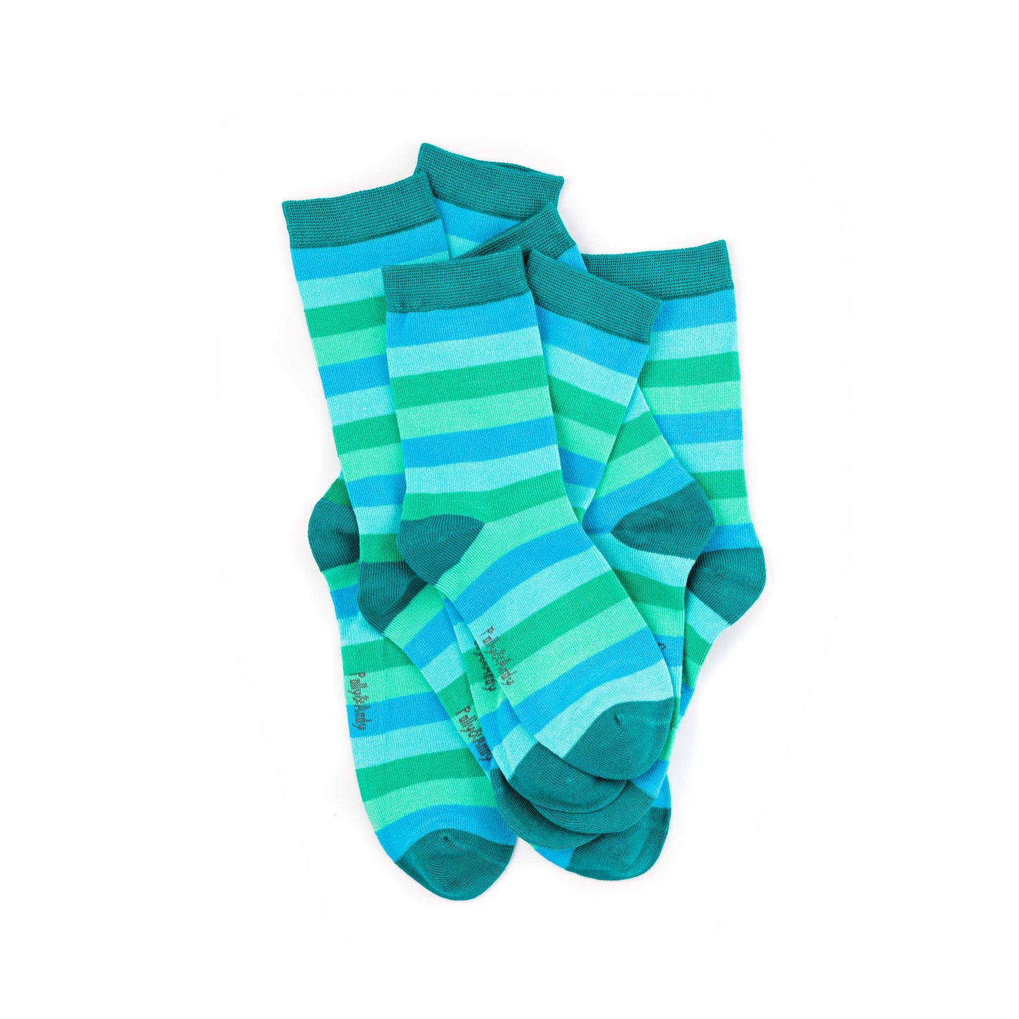 Soft Top - Bamboo Ocean Stripe Seamless Sock