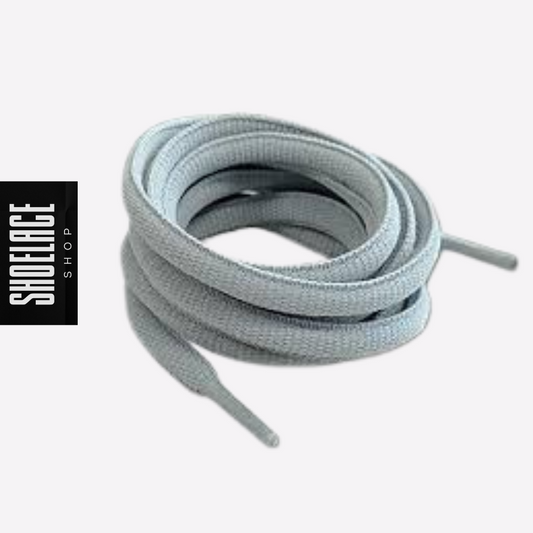 Oval shoelaces