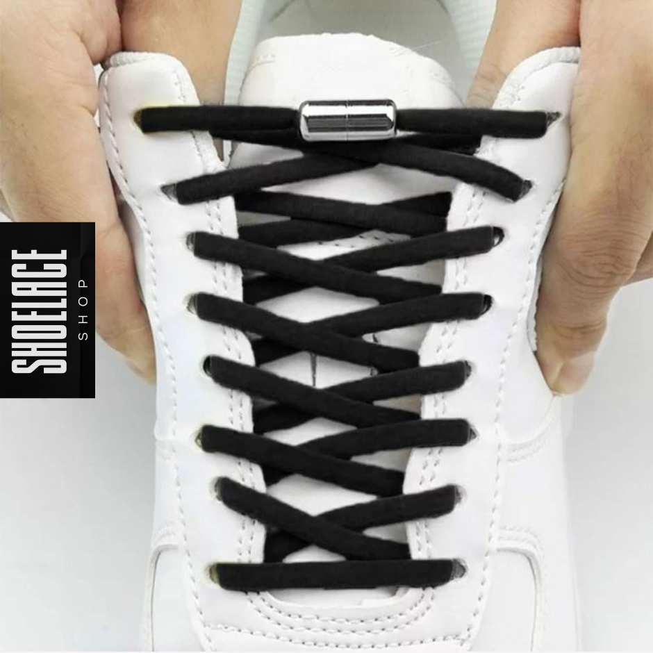 Elastic No-Tie Laces Metal Lock