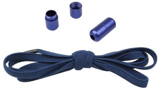 Elastic No-Tie Laces Metal Lock